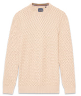 Men's Basket Weave Crew Neck Top